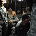 The flight home from Iraq