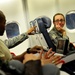 The flight home from Iraq