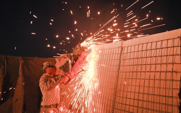 Combat engineers tear down patrol bases throughout Helmand province, paving way for Afghan pullout