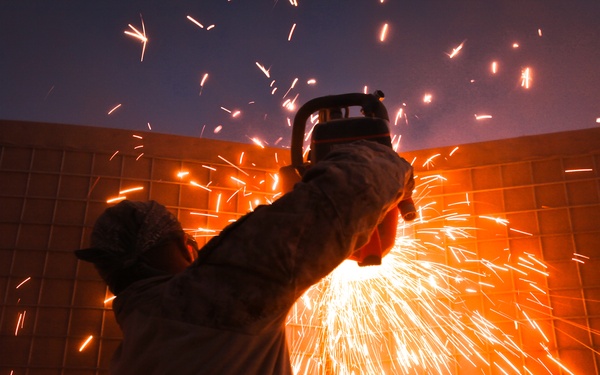 Combat engineers tear down patrol bases throughout Helmand province, paving way for Afghan pullout