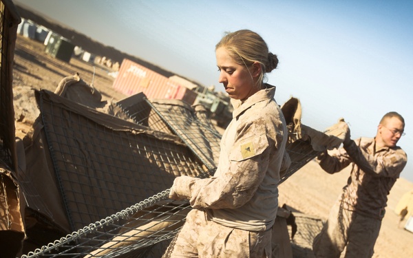 Combat engineers tear down patrol bases throughout Helmand province, paving way for Afghan pullout