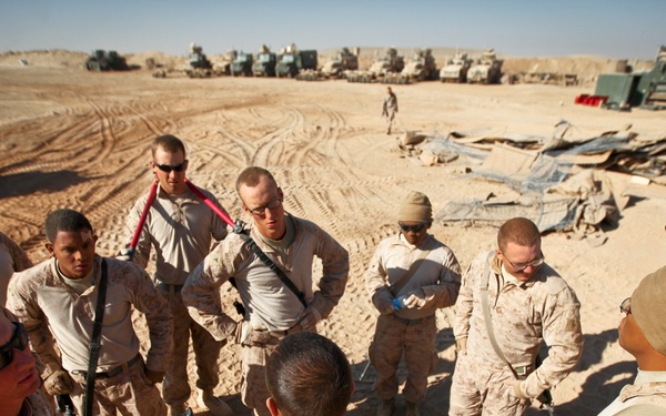 Combat Engineers tear down patrol bases throughout Helmand province, paving way for Afghan pullout