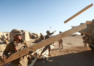 Combat engineers tear down patrol bases throughout Helmand province, paving way for Afghan pullout