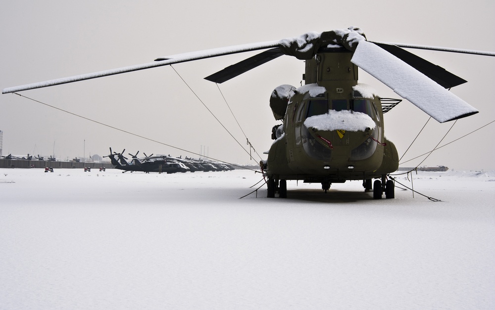 It’s a 'Winter Wonderland’ in Afghanistan