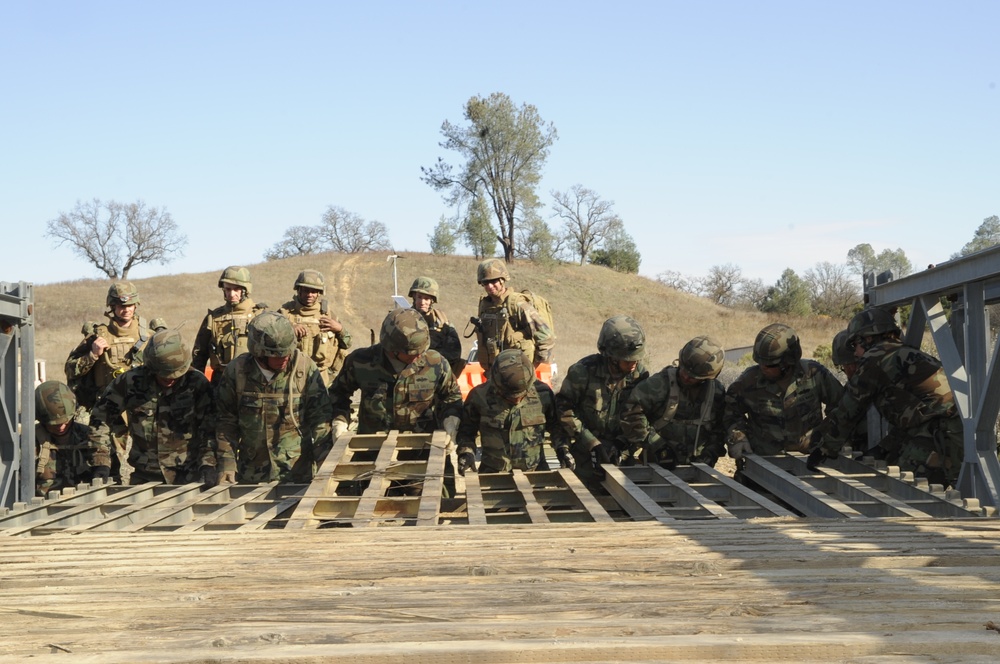 Teamwork and bridge building