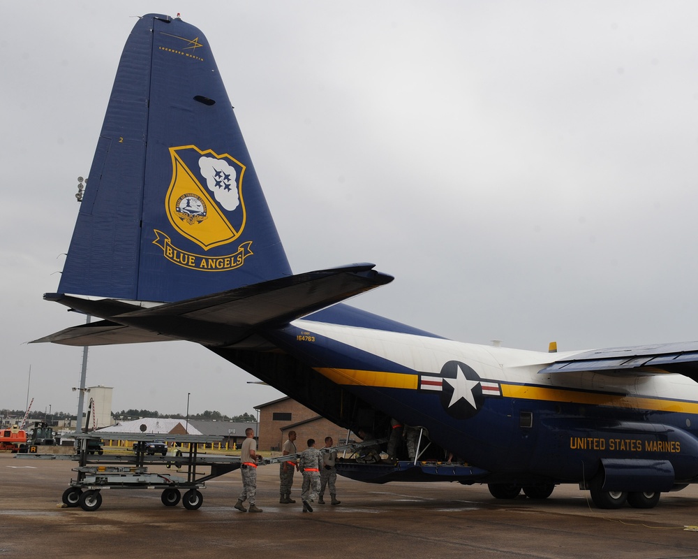 Blue Angel's 'Fat Albert' begins maintenance
