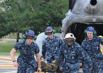 US Naval Hospital Okinawa contingency response exercise
