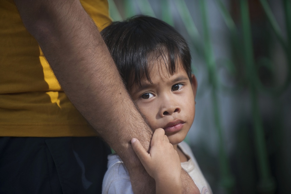 USS New Orleans sailors' community outreach in Cambodia