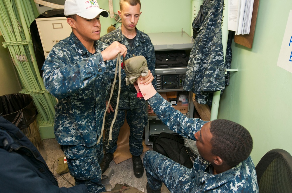 USS New Orleans sailors' community outreach in Cambodia