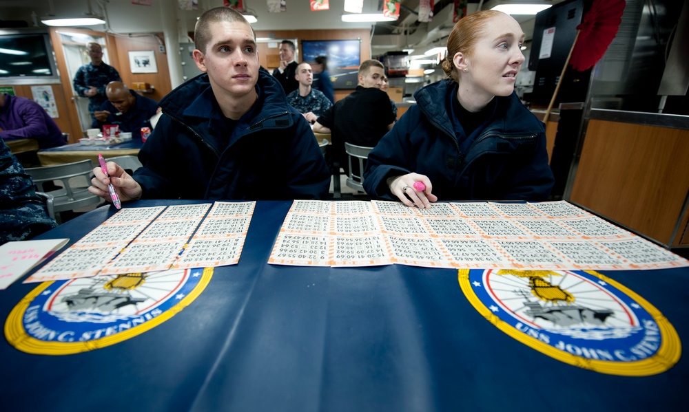 USS John C. Stennis activity