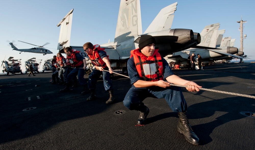 USS John C. Stennis activity