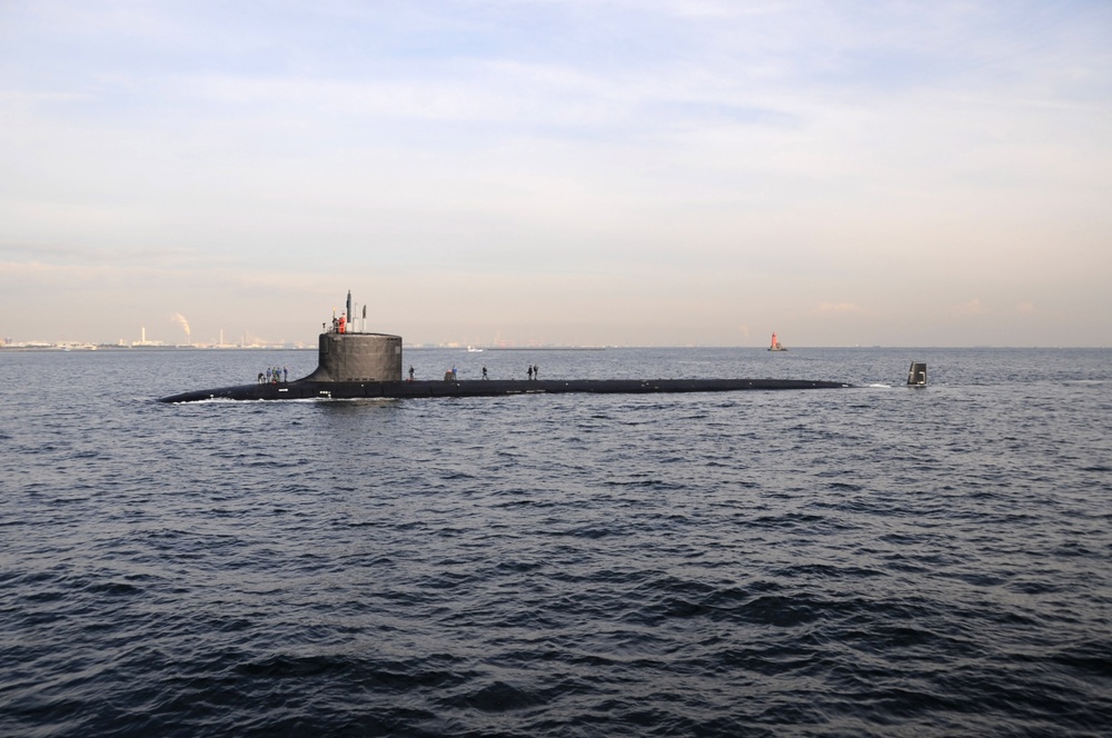 USS North Carolina arrives at Fleet Activities Yokosuka