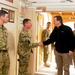 British Prime Minister David Cameron meets British servicemembers in Regional Command (South)
