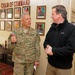 Maj. Gen. Jim Huggins meets with British Prime Minister David Cameron