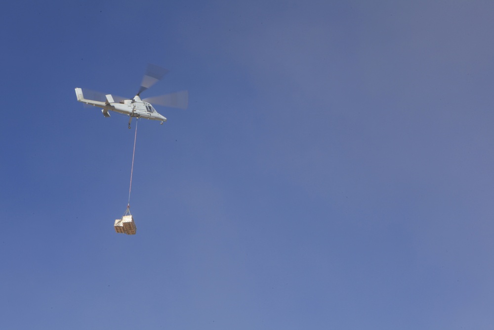 Unmanned helicopter makes first delivery for Marines in Afghanistan