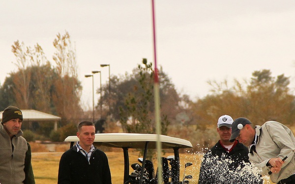 Holiday golf brings friends together