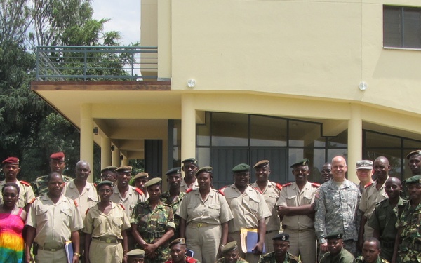 USARAF Chaplains lead training in Burundi