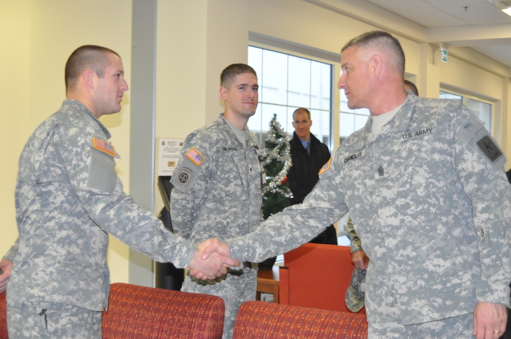 Army’s top non-commissioned officer visits Vicenza