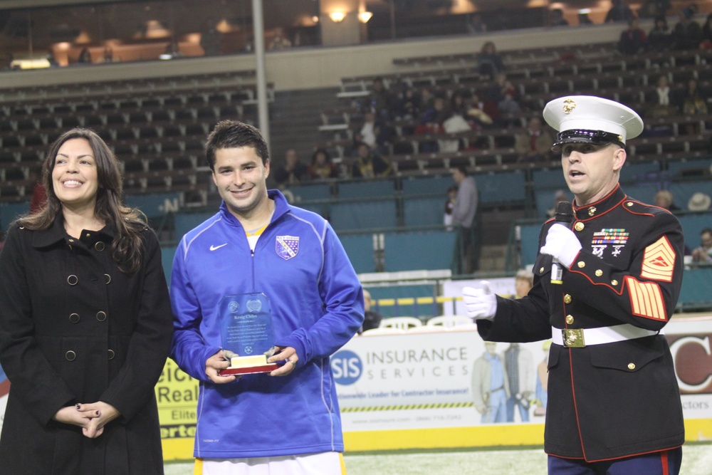 SD Sockers hosts Military Appreciation Night