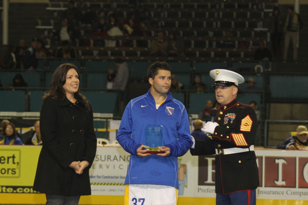 SD Sockers hosts Military Appreciation Night