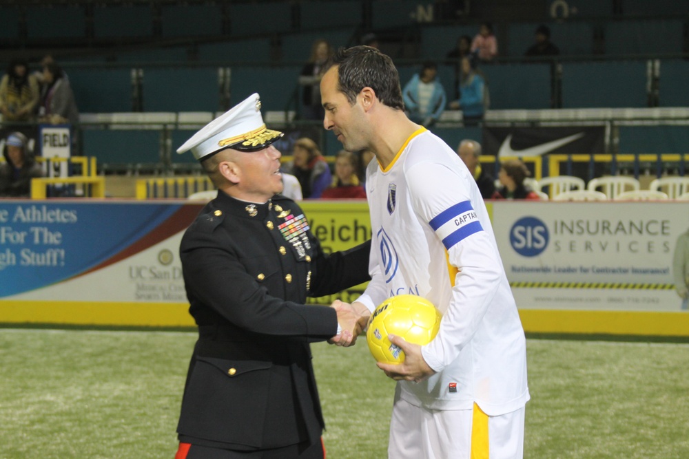 SD Sockers hosts Military Appreciation Night