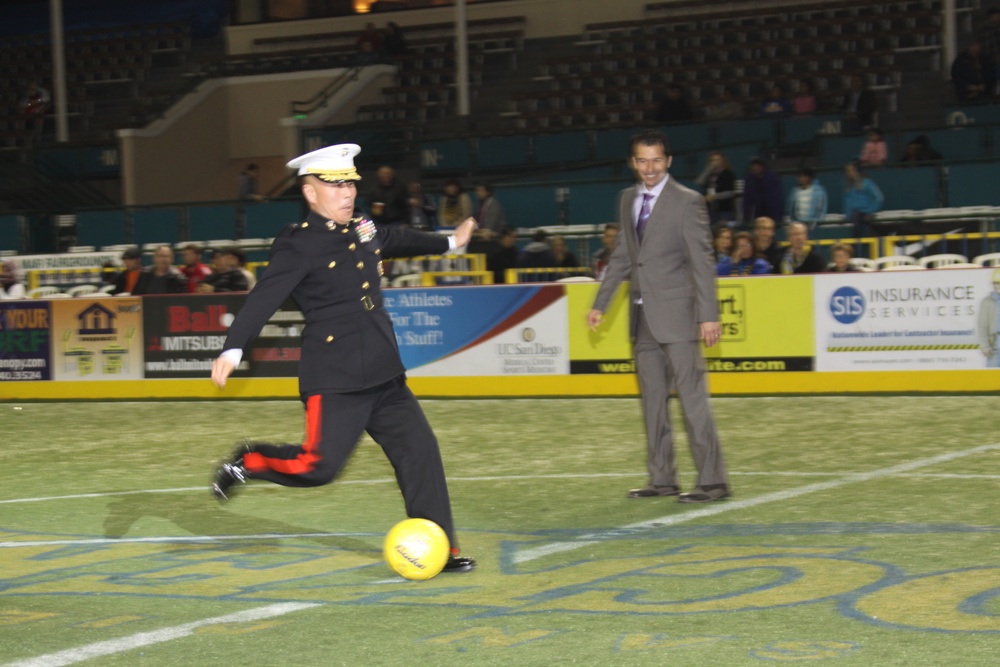 SD Sockers hosts Military Appreciation Night