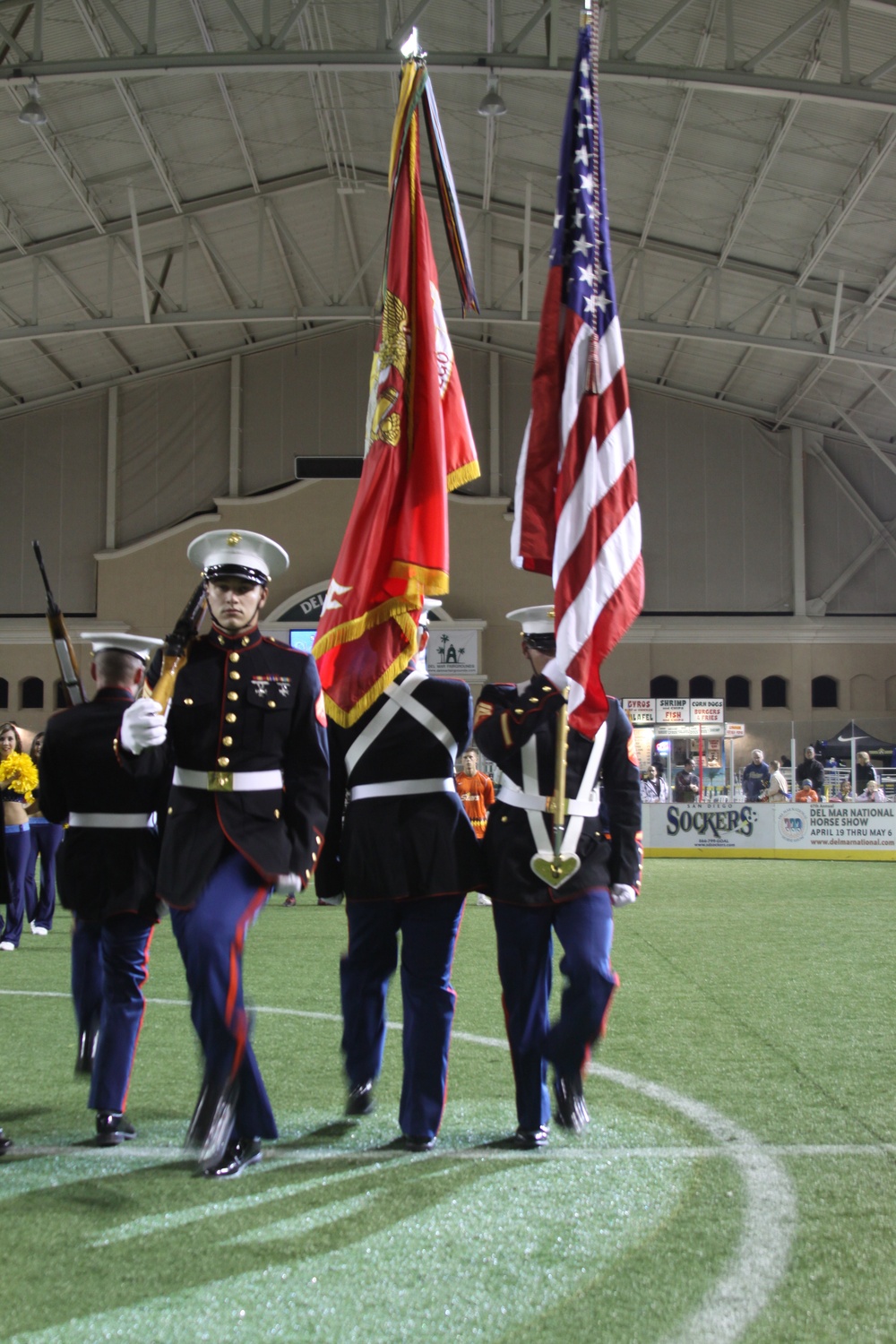 SD Sockers hosts Military Appreciation Night