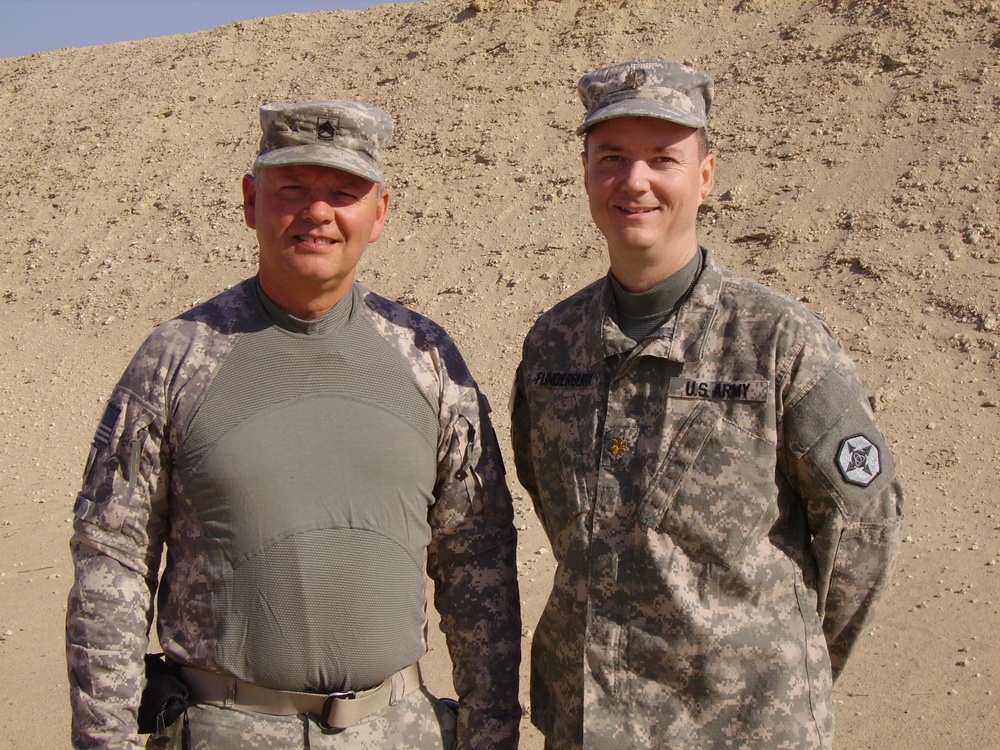 Washingtonians on the rifle range