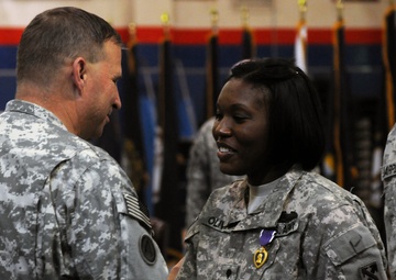 Purple Heart on Christmas