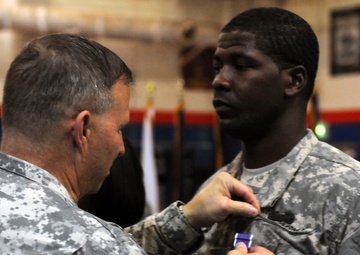 Purple Heart on Christmas