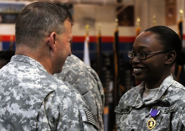 Purple Heart on Christmas