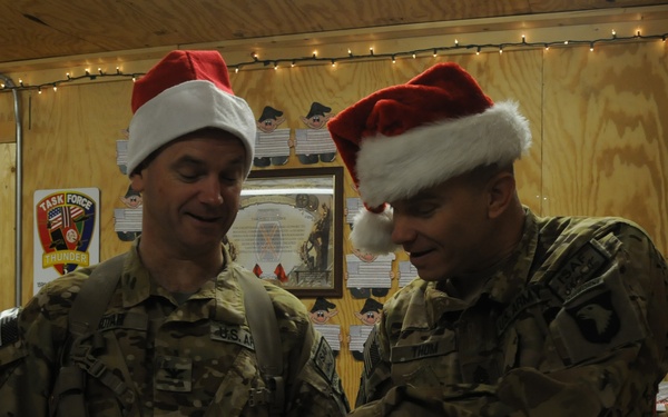 159th CAB celebrates Christmas in Afghanistan