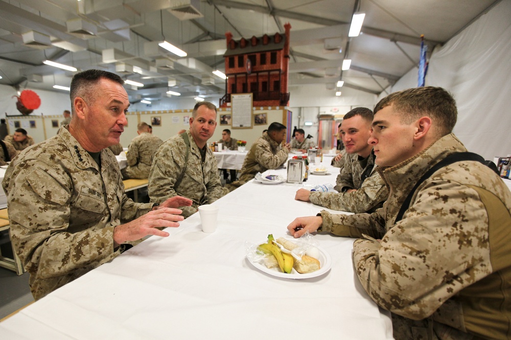 Assistant Commandant of the Marine Corps visits Camp Leatherneck