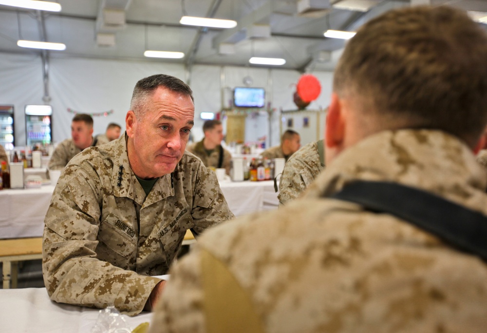 Assistant Commandant of the Marine Corps visits Camp Leatherneck