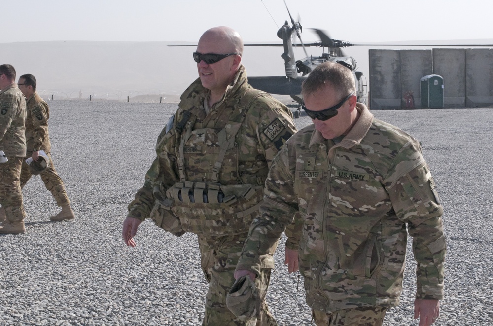 Walking the flightline