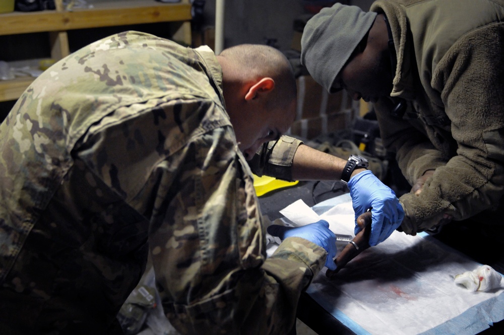 Life at Combat Outpost Chak DC