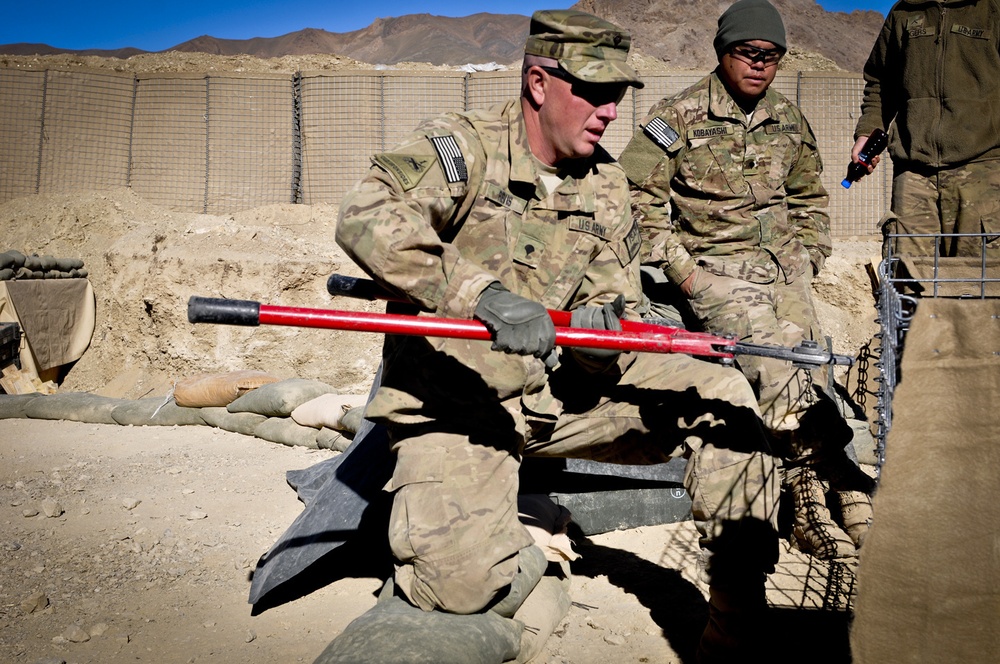 Life at Combat Outpost Chak DC