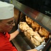 Kinser swivels in new menu item; Oki Rotisserie Chicken rotates into Kinser Mess Hall