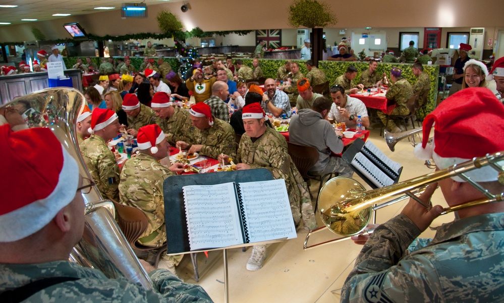 Spreading holiday cheer throughout Kandahar Airfield