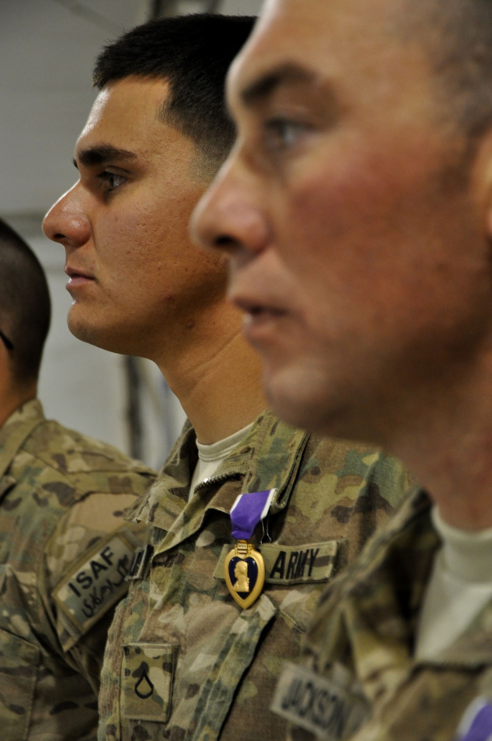 Purple Hearts awarded to eight soldiers on Christmas Day