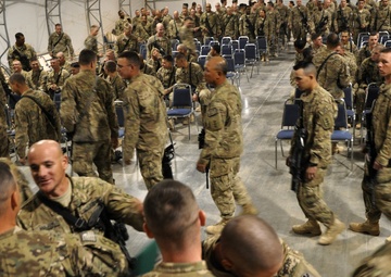 Eight soldiers receive Purple Hearts on Christmas Day in Afghanistan
