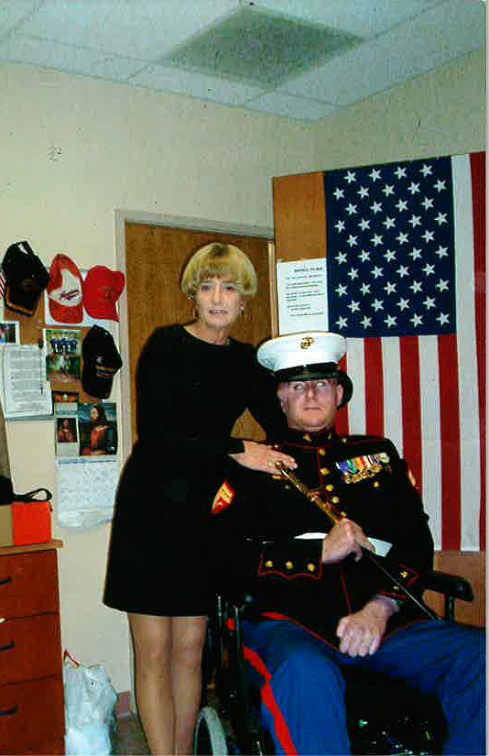 IED survivor attends Marine Corps ball