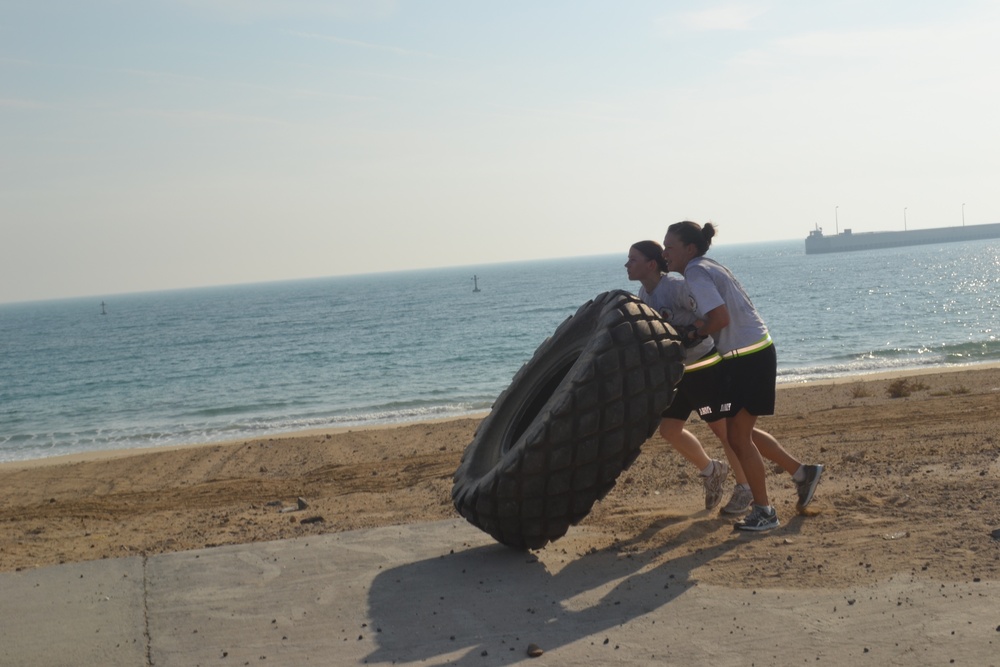 Tire flip