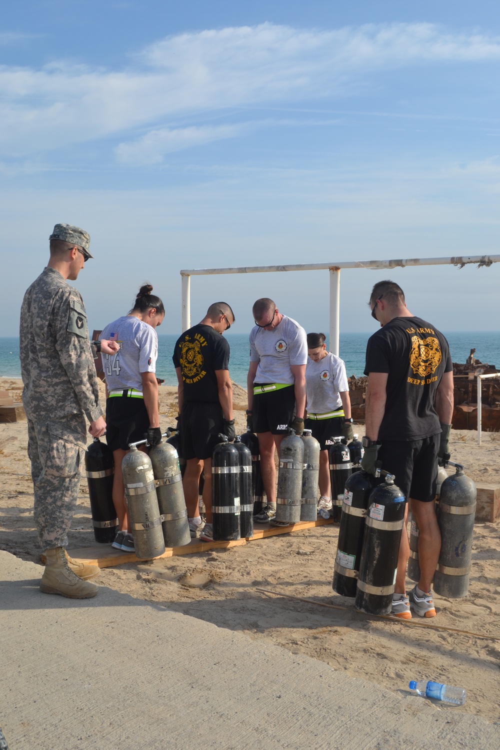 Scuba tank fitness
