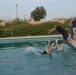 Diving for coins
