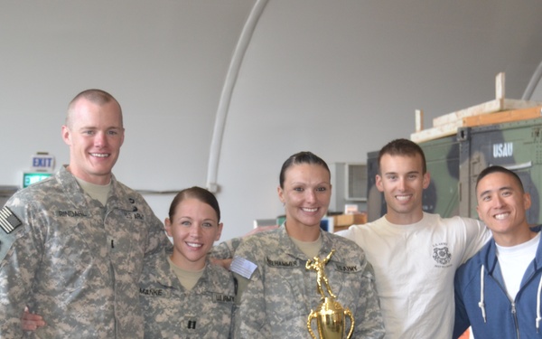 Group photo for second place