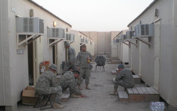 Delta Company of 2-135 IN deployed during draw down