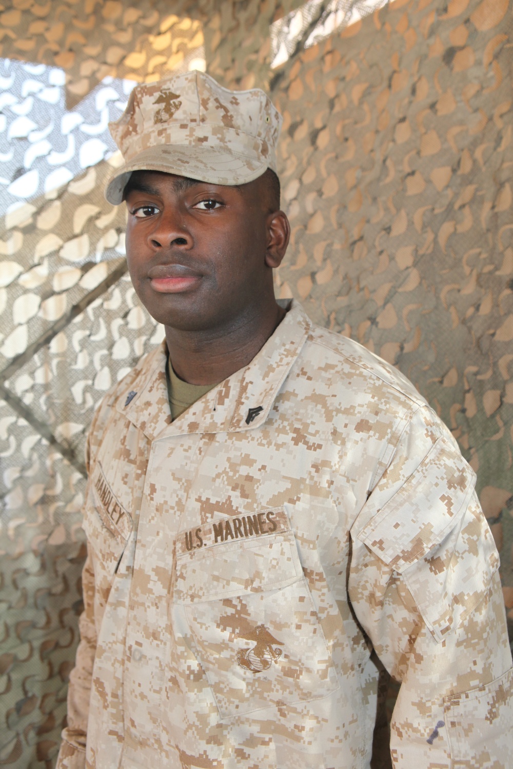 Alabama Marine uses gift of encouragement in Helmand