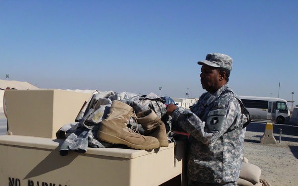 Camp Arifjan uniform program