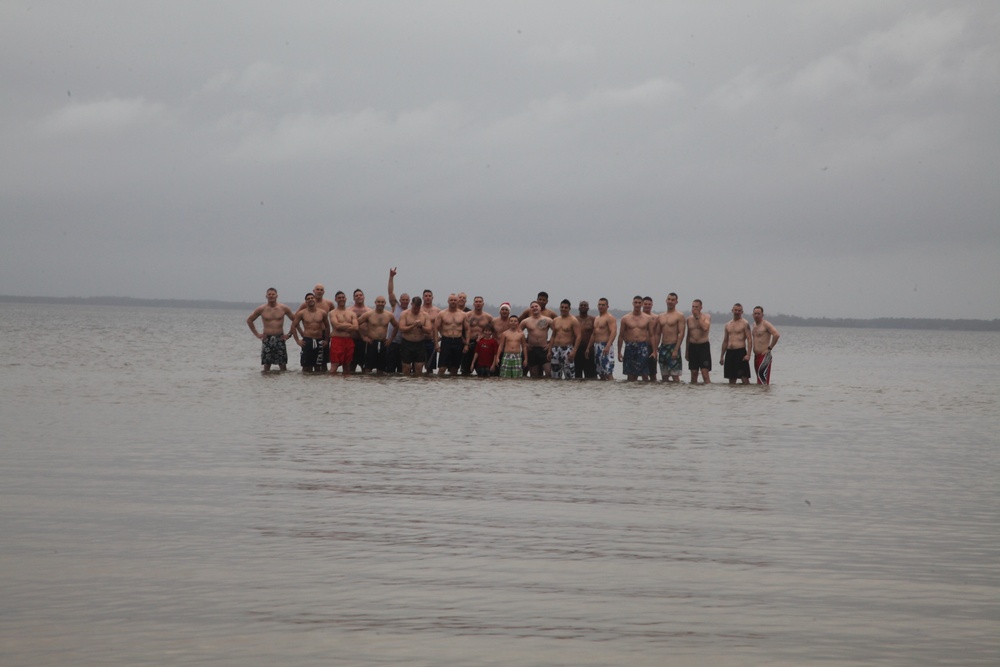 HMLA-467 takes on fourth annual polar bear plunge